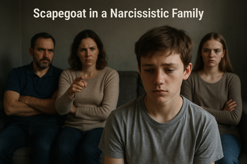 Scapegoat in a Narcissistic Family